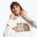 Herren The North Face Standard Hoodie gardenia weiß/kohlenbraun Wasserverzerrung drucken 3