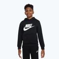 Kinder Nike Club Fleece Hoodie schwarz/weiss 5