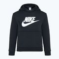 Kinder Nike Club Fleece Hoodie schwarz/weiss 8
