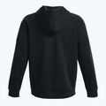 Men's Under Armour Rival Fleece FZ Hoodie schwarz/weiß 5