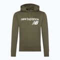 Herren New Balance Core Fleece Hoodie dunkel Moos 5