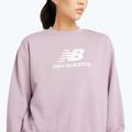 Frauen New Balance Französisch Terry Stacked icewine Sweatshirt 4