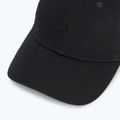 Baseballkappe Jordan Club Unstructured Curved-Bill schwarz/schwarz 3