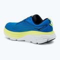 HOKA Bondi 8 electric cobalt/lettuce Herren Laufschuhe 3