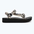 Teva Midform Universal Damen Sandalen neon floral schwarz / weiß 2