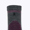 Socken Damen Samrtwool Hike Targeted Cushion Mid Crew medium gray 3