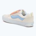 Vans Knu Skool übergroße Spitze weiß/blaue Schuhe 3