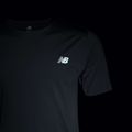 Herren New Balance Race Day graphitfarbenes Laufshirt 5