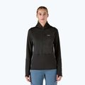 Damen Softshelljacke Patagonia R1 Hybrid Pullover Hoody schwarz