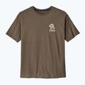 Herren Patagonia Balance Bio-Friedenssamen / Marlow braun t-shirt