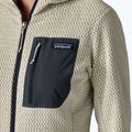 Patagonia R1 Air Full-Zip Fleece-Kapuzenpulli Wolle weiß 4