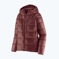 Patagonia Damen Daunenjacke Fitz Roy Down Hoody dunkel rubinrot w / sizzle rot
