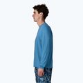 Longsleeve Herren Patagonia Capilene Cool Daily - Boardshort Logo shore blue/light shore blue x-dye 4