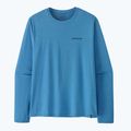 Longsleeve Herren Patagonia Capilene Cool Daily - Boardshort Logo shore blue/light shore blue x-dye 6