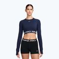 Longsleeve Trainingstop Damen Nike Pro 365 Dri-Fit midnight navy/white