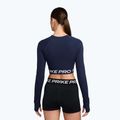 Longsleeve Trainingstop Damen Nike Pro 365 Dri-Fit midnight navy/white 2