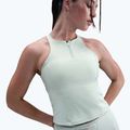 Shirt Damen Nike Trail Medium Support Sports Bra Tank Top light silver