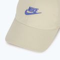 Basecap Nike Club Unstructured Futura Wash light khaki/sapphire 3