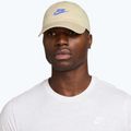 Basecap Nike Club Unstructured Futura Wash light khaki/sapphire 5
