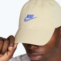 Basecap Nike Club Unstructured Futura Wash light khaki/sapphire 8