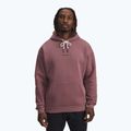 Herrenpullover Under Armour Project Rock Icon Hoody maroon mist/black