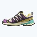 Damen Laufschuhe Salomon XA PRO 3D V9 GTX transparent gelb/schwarz/wasserfall 9