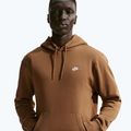 Herren-Hoodie Nike Club Pullover Hoodie ale brown/ale brown/white 4