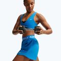 Damen Trainingsshorts Nike Pro 2in1 light photo blue/white 4