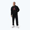 Herren Hoodie Jordan Pullover Hoodie black/gym red 2