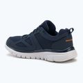 Herren Schuhe SKECHERS Burns Agoura navy/orange 3