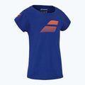 Shirt Kinder Babolat Exercise Cotton Jr sodalite blue 3