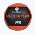 Sveltus Wall Ball 9 kg schwarz/rot