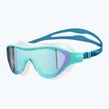 Schwimmmaske Taucherbrille arena The One Mask Mirror blue/water/blue cosmo 2