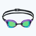 Arena Schwimmbrille Cobra Swipe Mirror smaragd/pflaume/schwarz 2