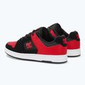 DC Manteca 4 Herrenschuhe schwarz/sportlich rot 3