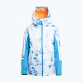 Damen Snowboardjacke ROXY Chloe Kim azurblau Wolken 7