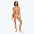 ROXY Printed Beach Classics Moderate Zedernholz Happy Stripe Badeanzug unten 3