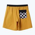 Herren Quiksilver Original Straight 17 senffarbene Badeshorts 6