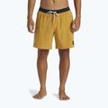 Herren Quiksilver Original Straight 17 senffarbene Badeshorts