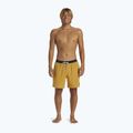 Herren Quiksilver Original Straight 17 senffarbene Badeshorts 2