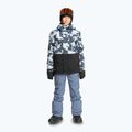 Snowboardjacke Kinder Quiksilver Mission Printed Block puzzle camo ice flow 2