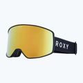 Damen-Snowboardbrille ROXY Storm W black/clux ml pink gold 5