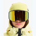 Damen-Snowboardbrille ROXY Storm W black/clux ml pink gold 6