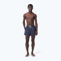 Herren Lacoste Badeshorts MH7188 navy blau/multico 2