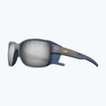 Sonnenbrille Julbo Monterosa 2 Polarized matte black/blue/orange