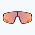 UVEX Kindersonnenbrille Skyryse Jr schwarz matt/rot verspiegelt 2