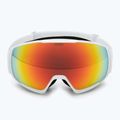 Skibrille UVEX Victorious S FM white matt/mirror orange 2