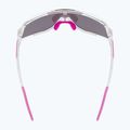 Sonnenbrille UVEX Sequenze clear/mirror pink 5