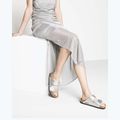 Slides Schlappen  Damen BIRKENSTOCK Arizona BF Narrow silver 10