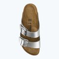 Slides Schlappen  Damen BIRKENSTOCK Arizona BF Narrow silver 7